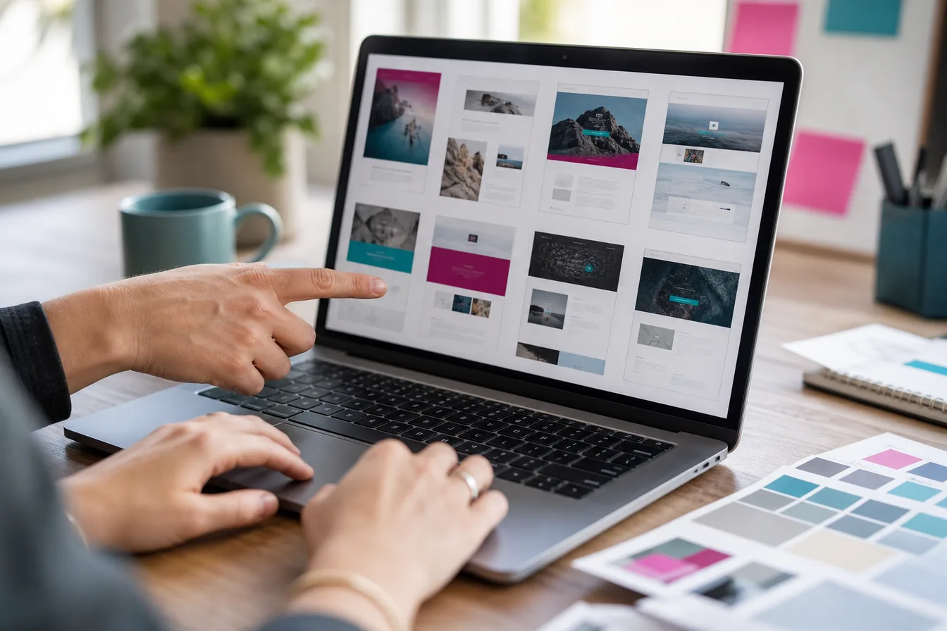 Website design and platform expertise — illustrative photo